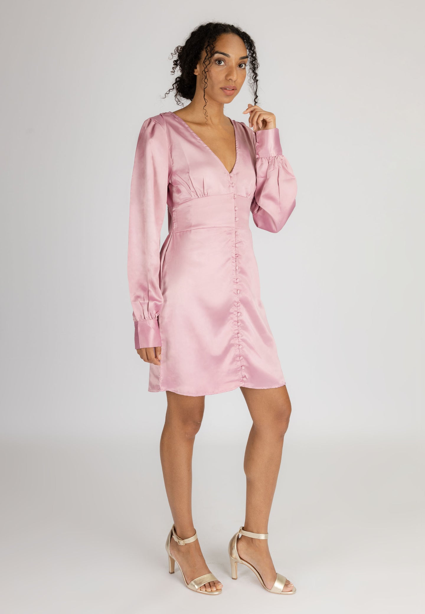 Satin Mini Dress – For Love & Reason