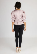 Load image into Gallery viewer, Satin Ruffle Top