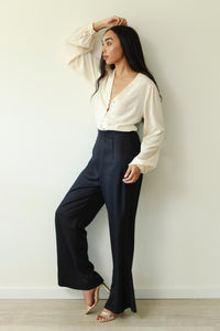 Wide Leg Tencel Pants