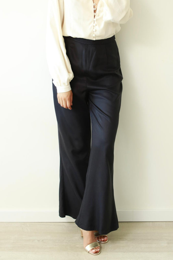 Wide Leg Tencel Pants